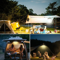 Upgraded Rechargeable LED Camping Light - 15600mAh, Strong, Portable, Zoomable