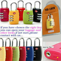 TSA Locks Smart Combination Lock for Travel Luggage Suitcase Anti-theft Code Padlock Customs Password Lock High Security