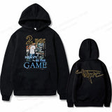 Tupac 2pac Graphic Hoodie Men Clothing Fashion Oversized Hip Hop Comfortable Autumn Winter Sweatshirt Male Casual Fleece Hoodies