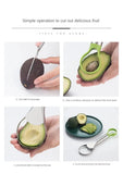 Avocado & Fruit Cutter Stainless Steel Kitchen Gadget