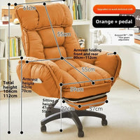 Velvet Kids' Office Chair with Wheels – Comfy Throne for Reading & Study