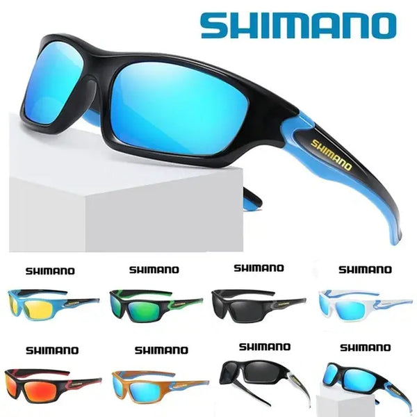 Shimano Men's Women Polarized Fishing Glasses Outdoor HD UV Protection Cycling Sunglasses Sports Climbing Fishing Glasses