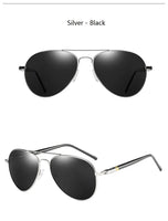 Fashion Aviator Polarized Sunglasses For Men Women Pilot Driving Fishing Metal Sun Glasses Luxury Brand Designer Eyewear UV400