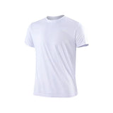 Men’s Quick-Dry Moisture-Wicking Gym T-Shirt – Lightweight Short Sleeve for Running & Training