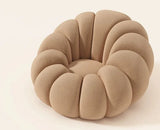 Pumpkin-Shaped Lazy Sofa – Cozy & Washable Lounge Chair for Any Room