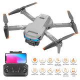 Aerial UAV XT9 high-definition dual lens pixel multi-rotor UAV optical flow fixed high positioning remote control drone - Jack's Clearance