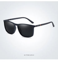 Luxury Vintage Square Polarized Sunglasses Men Women Fashion Travel Driving Fishing Anti-glare Sun Glasses TR90 Eyewear UV400