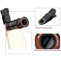 8x Long Focus Mobile Phone Lens 8x Mobile Phone Telescope Hd Camera Lens External Zoom Special Effect Lens Jack's Clearance