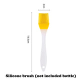 Oil Spray Bottle for Cooking – 200/300/500ml Olive Oil & Vinegar Sprayer with Brush