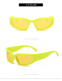 Fashion Punk Goggles Sunglasses for Men and Women Personalized Trendy Sunglasses Fashion Glasses UV400 Women's Glasses