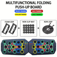 Push-Up Board & Bars – Portable, Multifunctional, Chest, Arms & Core Workout