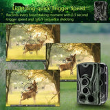 Hunting Trail Camera Night Vision HC801A - Wildlife Camera with Motion Activated - Outdoor Trail Camera Trigger - Wildlife Scouting