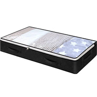 Underbed Storage Bag Four Portable Foldable Quilt Bag Wardrobe Clothes Storage Box Dustproof Organizer Large Capacity