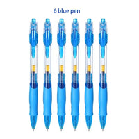 Retractable Gel Pen Set – 13 or 30pcs Black, Red & Blue Ink Ballpoints