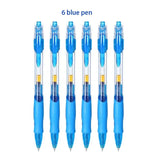 Retractable Gel Pen Set – 13 or 30pcs Black, Red & Blue Ink Ballpoints