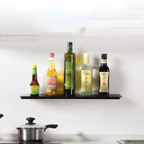 Small Shelf Without Drilling Shampoo Holder Bathroom Wall Floating White Shelves Stick Bath Organizer for Kitchen Accessories