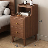 Modern Narrow Bedside Nightstand