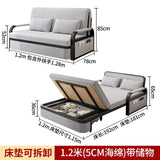 Foldable Queen Sofa Beds King Single Modern Living Room Adjustable Bed Frames Multifunctional Storage Furniture Jack's Clearance