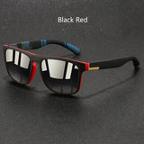 Fashion Vintage Square Sports Sunglasses For Men Women Fishing Driving Man Brand Designer Sun Glasses Anti-Glare Eyewear UV400