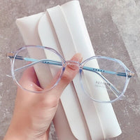 Unisex Anti-Stress Decorative Blue Light Blocking Filter Computer Glasses Men Women Frame Eyeglasses Clear Spectacles
