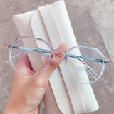 Unisex Anti-Stress Decorative Blue Light Blocking Filter Computer Glasses Men Women Frame Eyeglasses Clear Spectacles