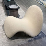 Velvet Minimalist Lounge Chair – Italian-Inspired Nordic Comfort