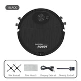 3 In 1 Intelligent Sweeping Robot Home Sweeping Machine Vacuuming Wireless Vacuum Cleaner Sweeping Robot Home Strong Cleaning Jack's Clearance