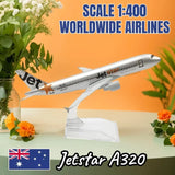 1:400 Scale Diecast Aircraft Model - Boeing & Airbus Airlines from Around the World