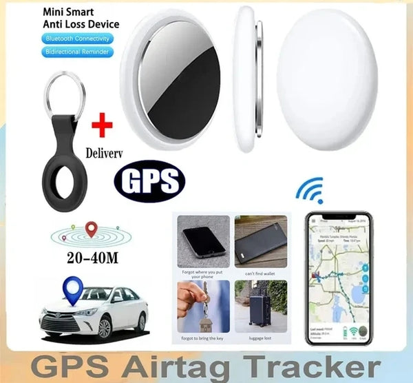 Mini GPS Tracker Bluetooth 4.0 Smart Locator For AirTag Smart Anti-Lost  Device GPS Locator Mobile Keys Pet Kids Finder For Apple