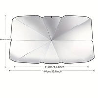 Car Front Windshield Sunshade Umbrella – Summer Sun Protection & Interior Cooler