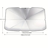 Car Front Windshield Sunshade Umbrella – Summer Sun Protection & Interior Cooler