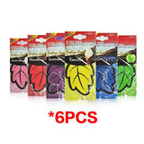 Natural Vanilla Tea Leaf Car Air Fresheners – Hanging Auto Perfume (3–60 Pack)