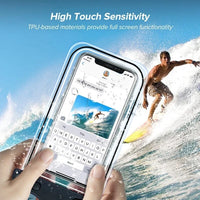 Waterproof Swimming Phone Pouch Universal Case Underwater Dry Bag Compatible with iPhone Samsung Galaxy Pixel Jack's Clearance