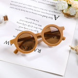 Korea Kids Cute Round Sunglasses for Baby Girls Boys Children Sun Glasses Outdoors UV400 Protection Candy Color De Sol Gafas