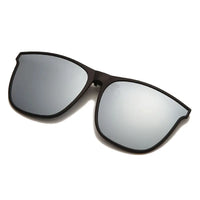 Polarized Clip On Sunglasses Men Photochromic Car Driver Goggles Night Vision Glasses Anti Glare Vintage Square Glasses