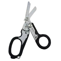 Multifunctional Tactical Folding Scissor - Stainless Steel