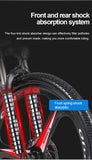 26” Folding Electric Mountain Bike – 250W, Dual Suspension