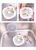 Hair Filter Shower Drain Plug Kitchen Sink Strainer Bathtub Shower Floor Drain Stopper Home Accessories