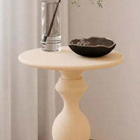 Luxury Nordic Round Coffee Table – Stainless Steel Accent Piece