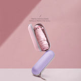 Travel Umbrella Compact Lightweight Portable Automatic Strong Waterproof Folding Umbrellas With 6 Rib Reinforced Auto Open Close