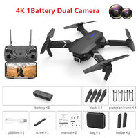 Pro WiFi FPV Drone 4K Camera Wide Angle HD Height Hold