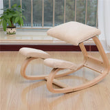 Ergonomic Wooden Kneeling Chair