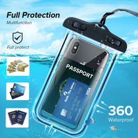 Waterproof Swimming Phone Pouch Universal Case Underwater Dry Bag Compatible with iPhone Samsung Galaxy Pixel Jack's Clearance