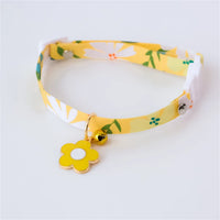 Cat Collars Adjustable Pet Collar For Bell Safety Buckle Planet Jewelry Flower Cute Dog Necklace Pet Products Cat Accessories
