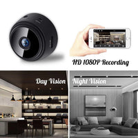 A9 Mini WiFi IP Surveillance Camera HD 1080p Micro Wireless Voice Recorder Night Vision Jack's Clearance