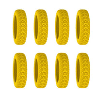 8pcs Travel Luggage Caster Shoes Silicone Suitcase Wheels Protection Cover Reduce Noise Trolley Box Casters Cover