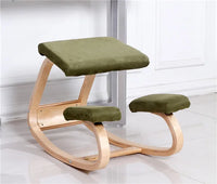 Ergonomic Wooden Kneeling Chair