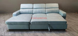 Genuine Leather Sofa Bed with Storage & Modern Style. Jack's Clearance