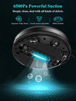 ABIR X8 Robot Vacuum Cleaner ,Laser System, Multiple Floors Maps, Zone Cleaning, Restricted Area Setting for Home Carpet Washing Jack's Clearance
