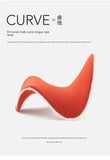 Velvet Minimalist Lounge Chair – Italian-Inspired Nordic Comfort